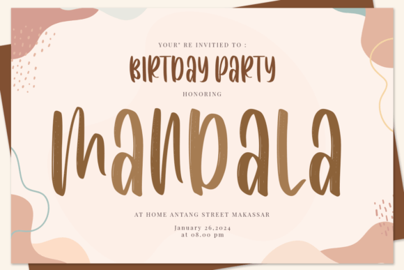 Drama Signaria Font - Preview 2