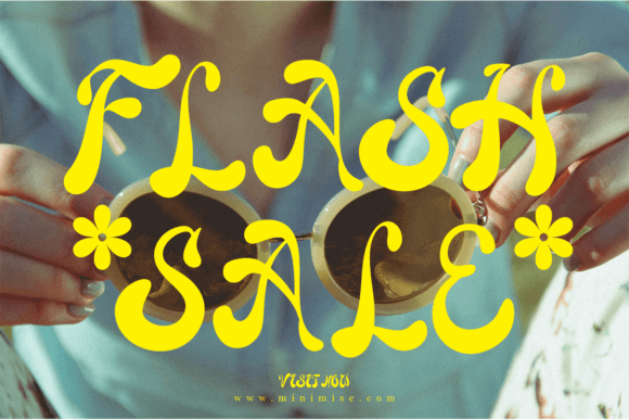 Dustin Groovy Font - Preview 3