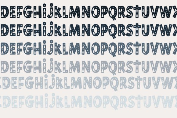 Farm Fresh Trees Font PNG with transparent background - Preview 4