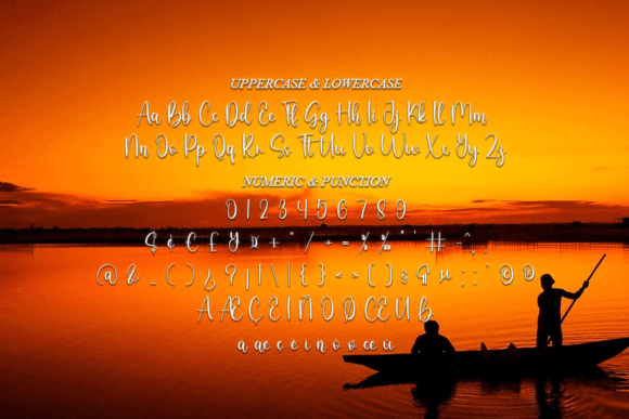 Fishing Font - Preview 6
