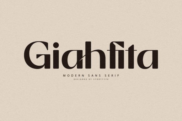 Giahfita Slab Serif Font By Storytype Studio