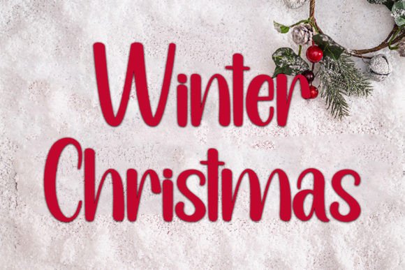 Happy Santa Font - Preview 2