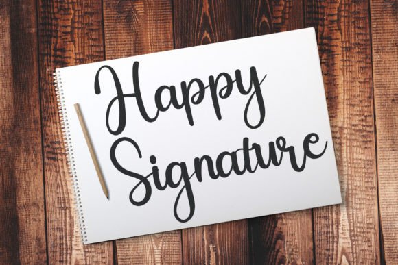 Holiday Font - Preview 3