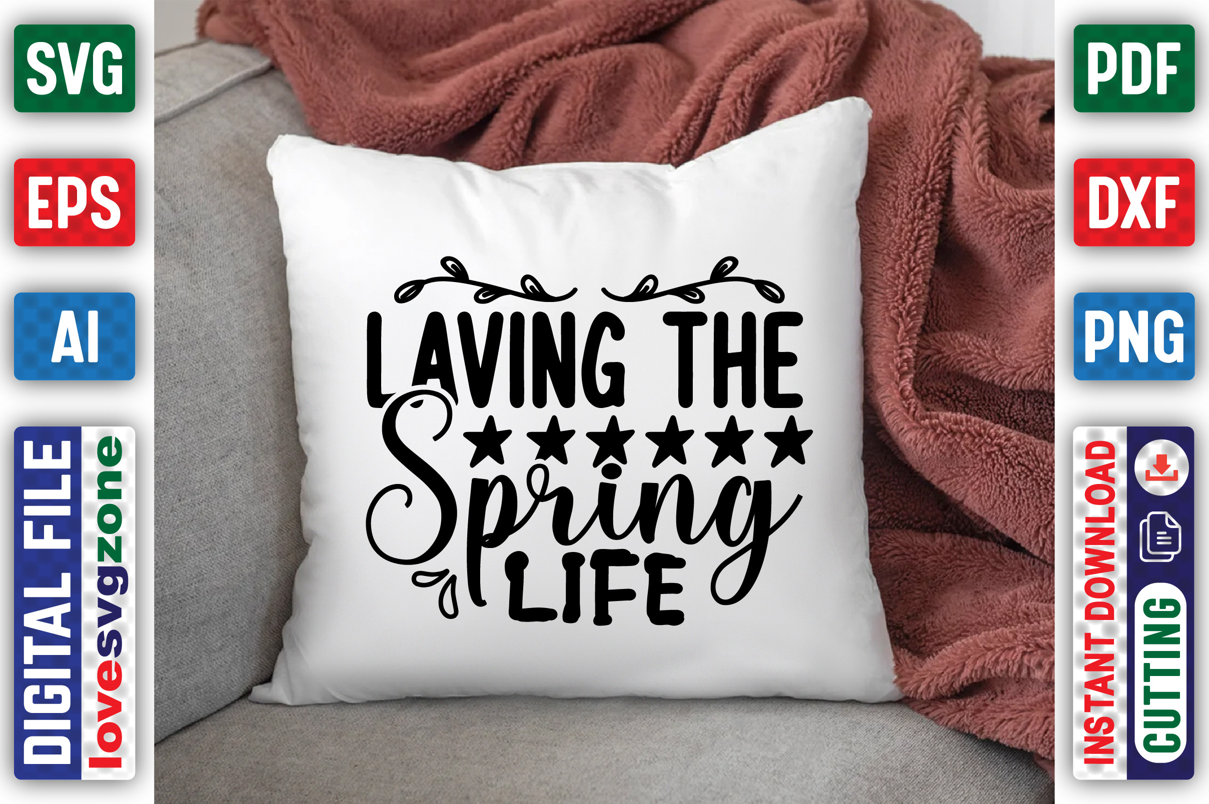 Laving the Spring Life Graphic by Hi-dpiStudio · Creative Fabrica