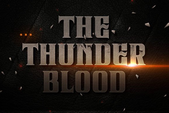 Rock Glader Font PNG with transparent background - Preview 1