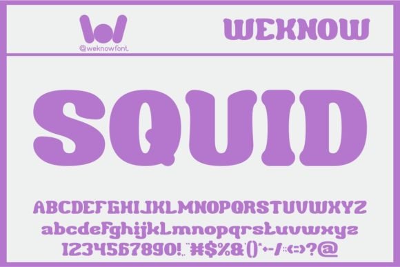 Seafood Font PNG with transparent background - Preview 3