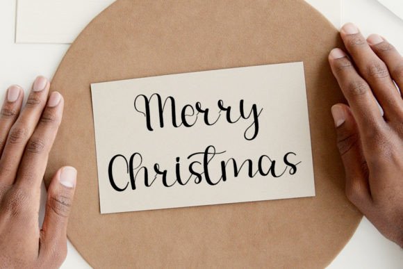 Smile Santa Font PNG with transparent background - Preview 2
