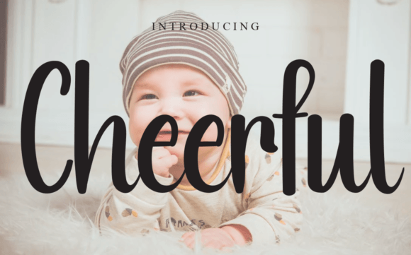 Cheerful Script & Handwritten Font By Garcio