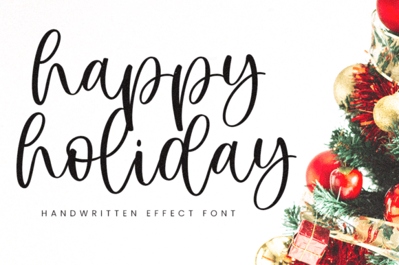 Holidate Font - Preview 2