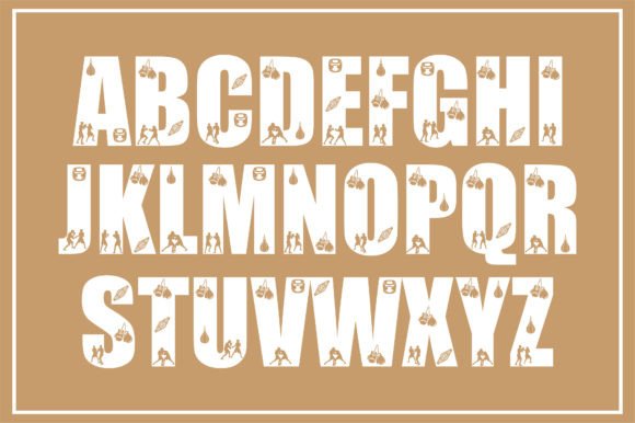 Boxing Font - Preview 1
