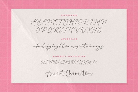 Heartbroke Font PNG with transparent background - Preview 5