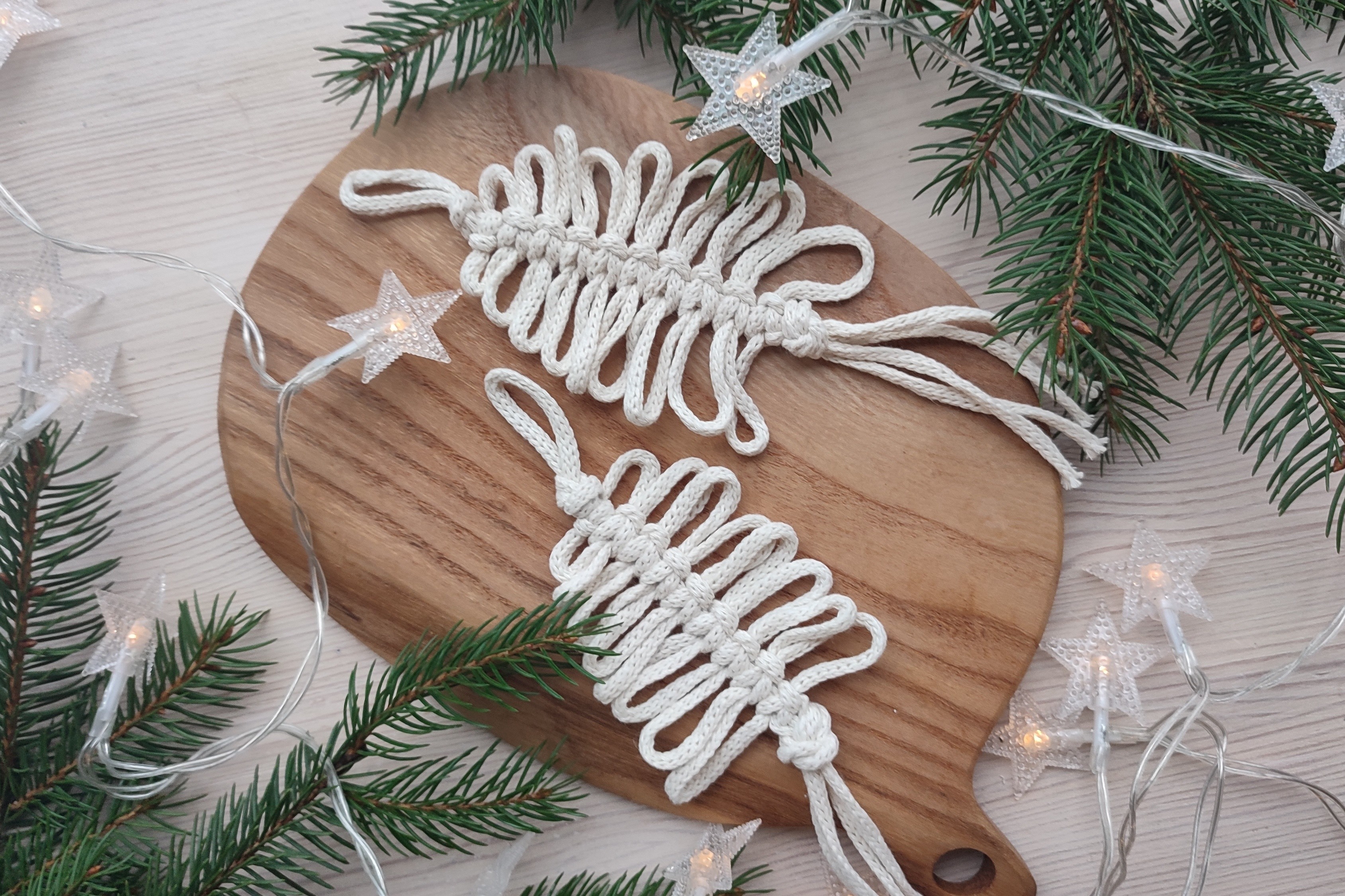 Macrame Christmas Tree Pattern
