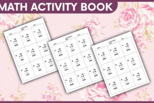 Math Activity Book - Multiplication Graphic by Efel Design · Creative ...