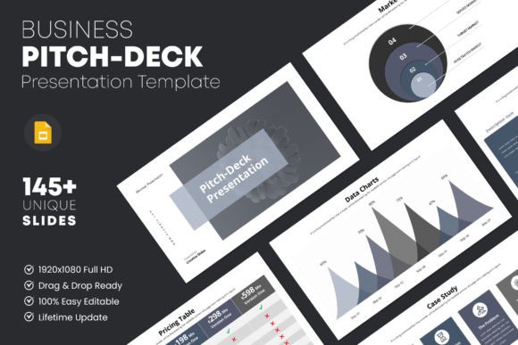 Pitch Deck Google Slides Template Graphic Presentation Templates By CreativeSlides