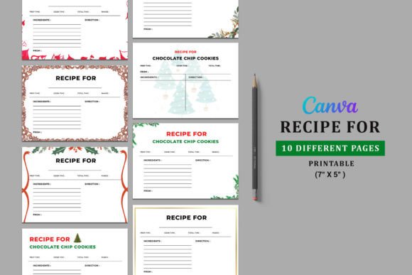 Printable Recipe Card Template