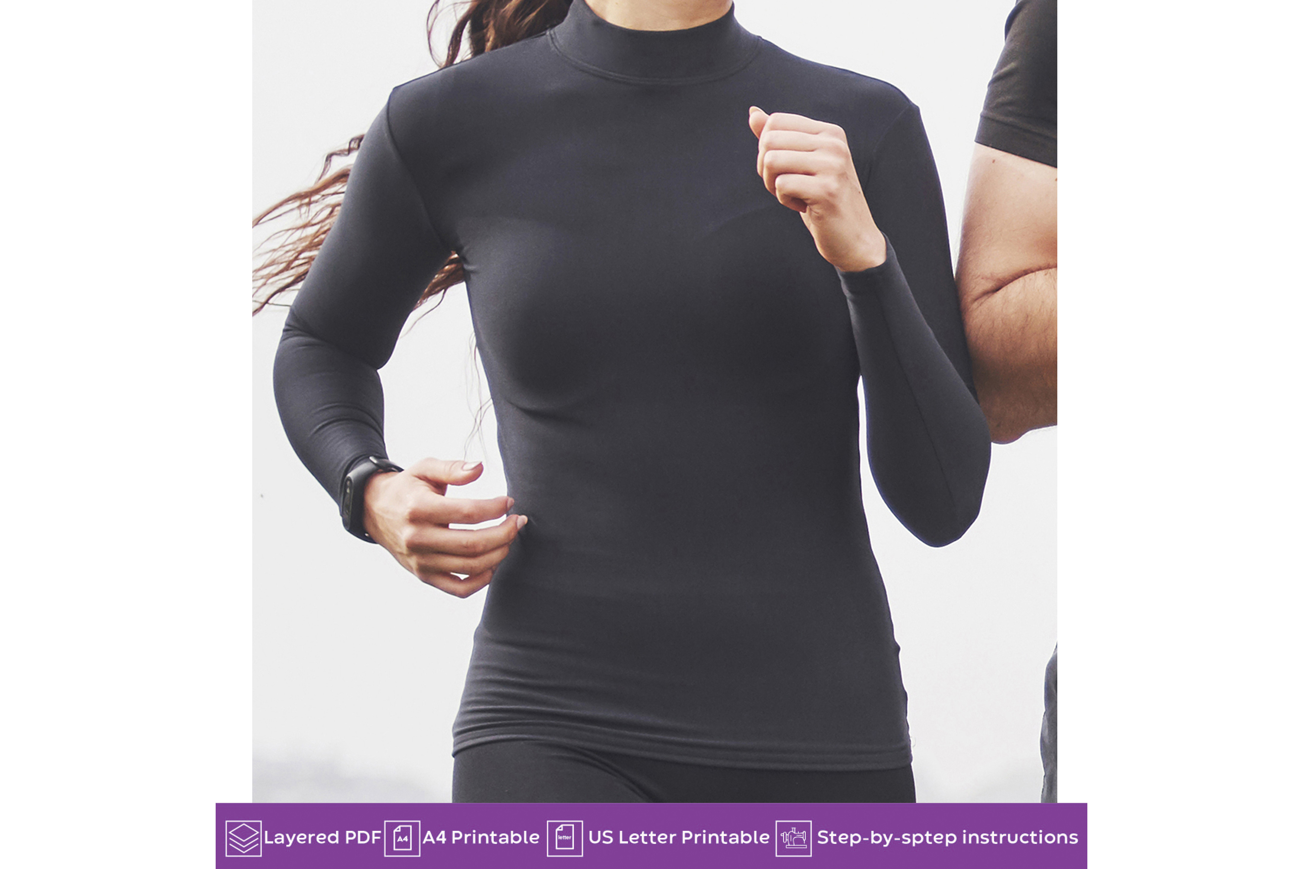 Women's Running Top PDF Sewing Pattern