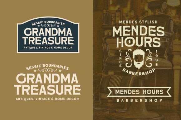 Antique Trove Font - Preview 3