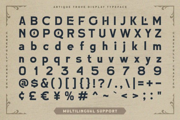 Antique Trove Font - Preview 5
