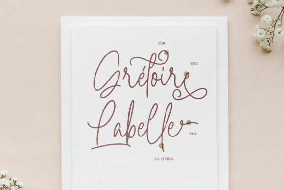 Bella Signature Font - Preview 6