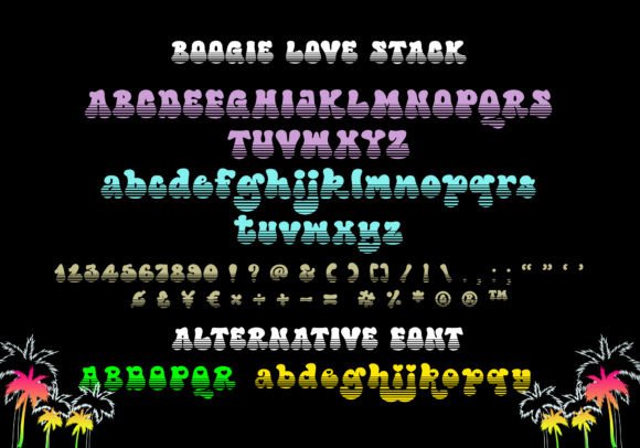 Boogie Love Font - Preview 2