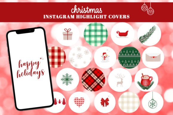 Christmas Instagram Highlight Covers