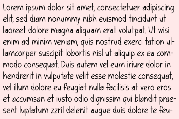 Comedy Font - Preview 3