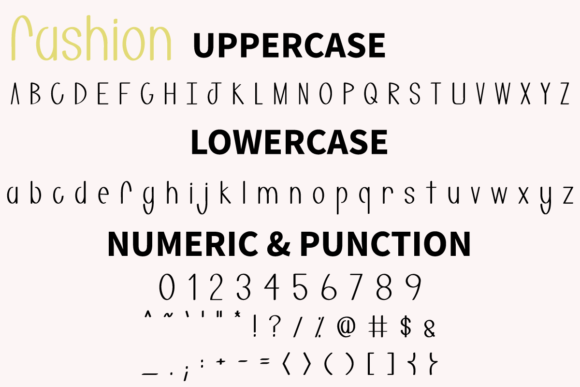 Fashion Font - Preview 4