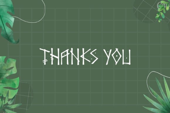 Junglelush Font PNG with transparent background - Preview 4