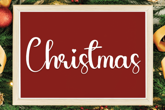 Signature December Font PNG with transparent background - Preview 1
