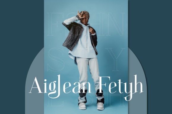 Aigner Font - Preview 1