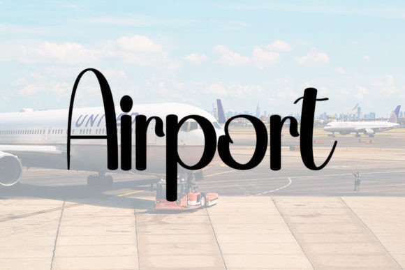 Airplane Font - Preview 2