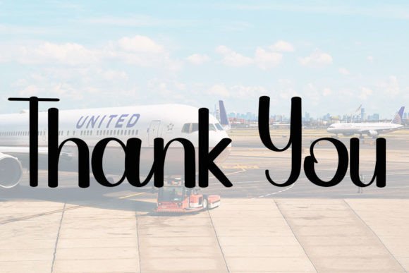 Airplane Font - Preview 4