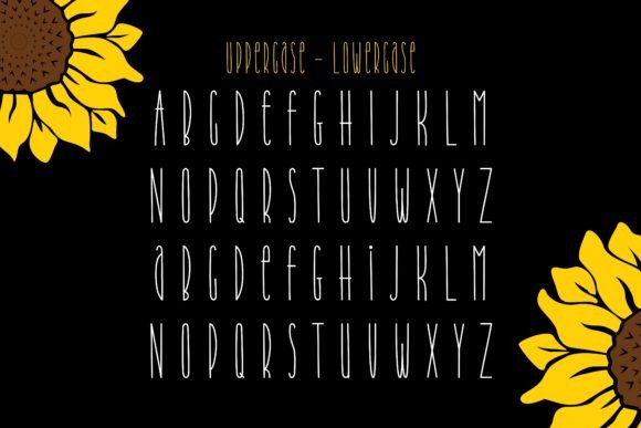 Awesome Sunflower Font - Preview 2