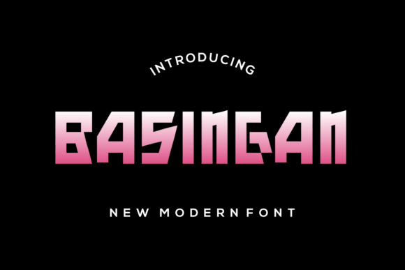 Basingan Font - Preview 1