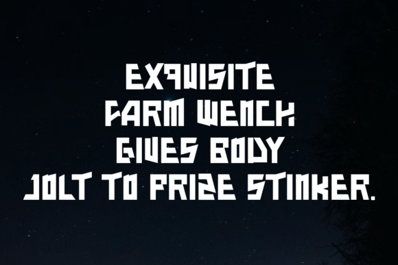 Basingan Font - Preview 4