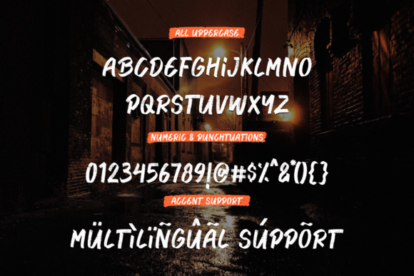 Black Horizon Font - Preview 6
