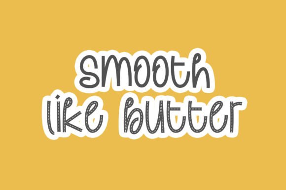 Butterfun Font - Preview 1
