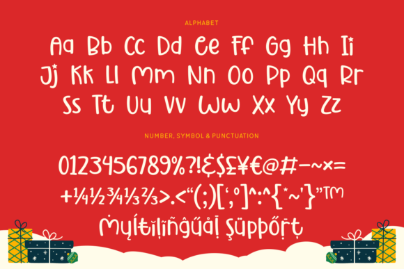 Cheerful Christmas Font - Preview 6