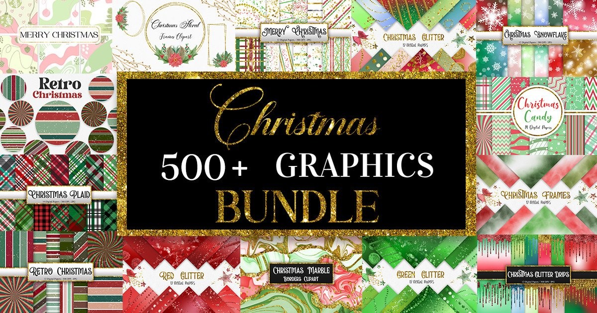 Christmas Graphics Bundle - photo 1