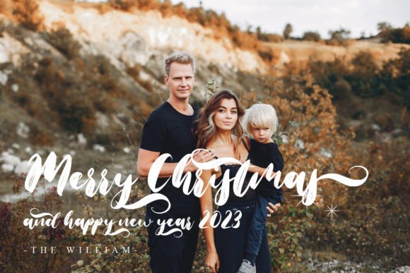 Christmas Together Font - Preview 5