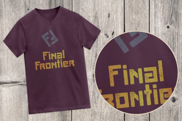 Firmament Grunge Font - Preview 4
