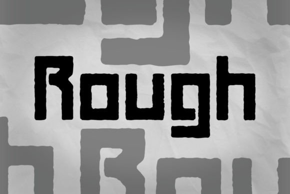 Firmament Rough Font - Preview 4