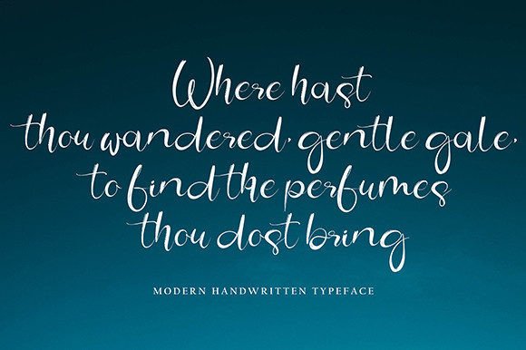 Gomha Signature Font PNG with transparent background - Preview 1