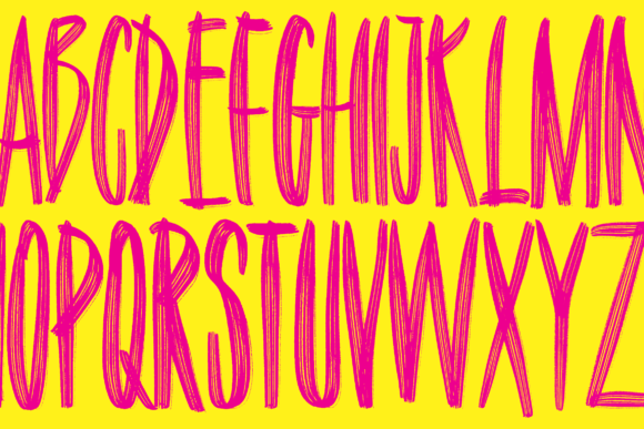 Hacksaw Font - Preview 6