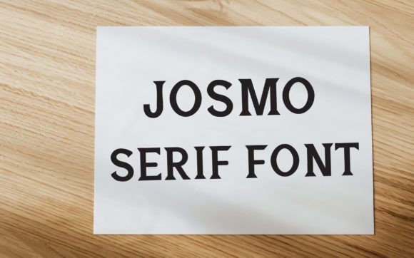 Josmo Font PNG with transparent background - Preview 5