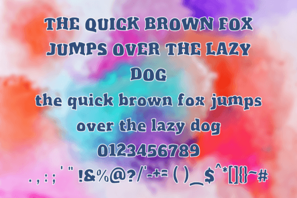 Just Curved Font PNG with transparent background - Preview 1