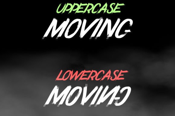 Moshing Font PNG with transparent background - Preview 1