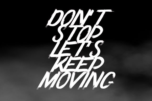 Moshing Font PNG with transparent background - Preview 3