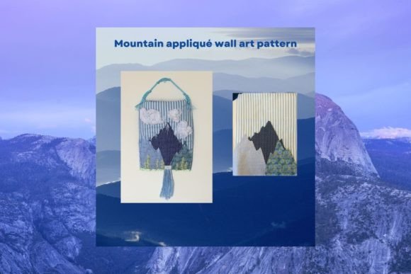 Mountain Waterfall Wall Hanging