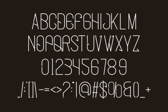 Qrostil Font PNG with transparent background - Preview 5